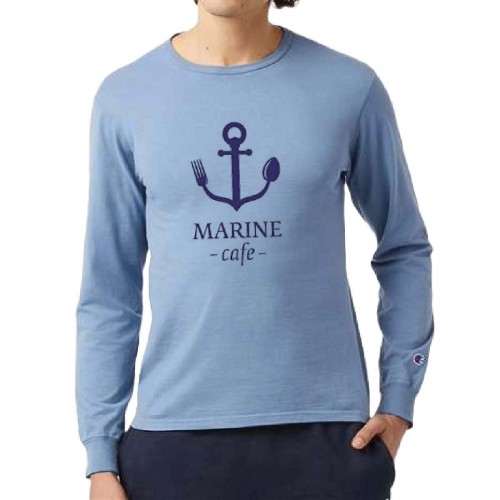 Champion Garment-Dyed Long Sleeve T-Shirt