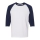 Gildan Unisex Heavy Cotton™ Raglan Three-Quarter Sleeve T-Shirt