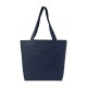 AWARE™ Recycled Cotton Shopper Tote with Interior Zip Pocket