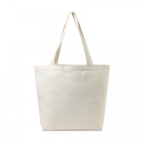 AWARE™ Recycled Cotton Shopper Tote with Interior Zip Pocket