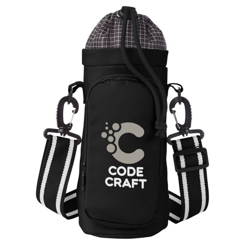 Academy Eco Friendly Water Bottle Bag with Storage Pocket