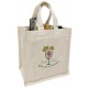 Heavyweight Cotton 6 Bottle Wine Tote Bag