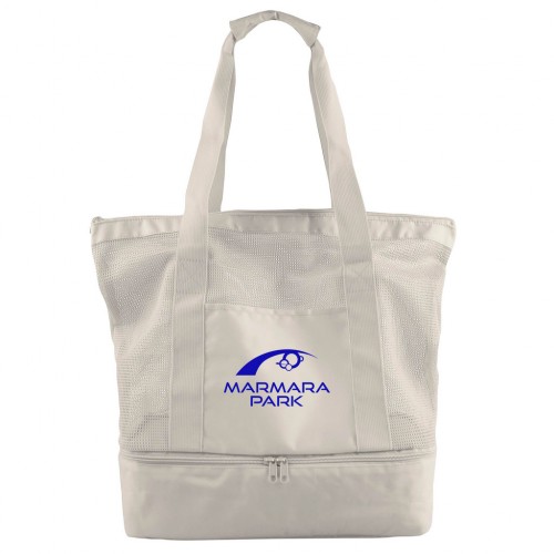 RPET Mesh Beach Cooler Tote