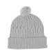 Embroidered Courtney Cable Knit rPET Pom Beanie Embroidered Courtney Cable Knit rPET Pom Beanie
