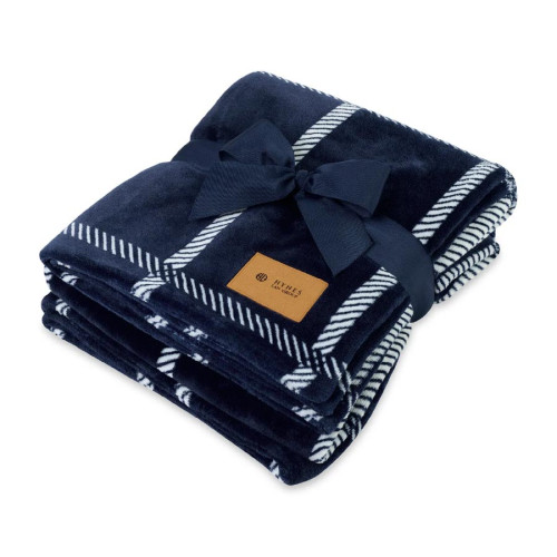 Elegant Lodge Recycled Polyester Throw Blanket