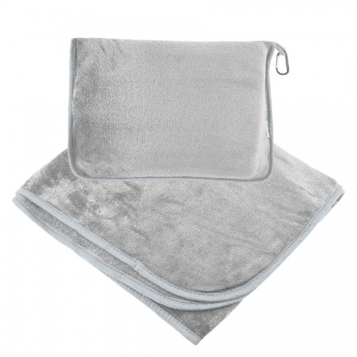 En Route rPET Embroidered Travel Blanket with Trolley Pillow Pouch