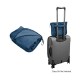 En Route rPET Embroidered Travel Blanket with Trolley Pillow Pouch
