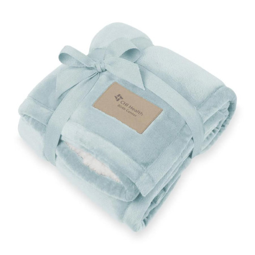 Minkie Sherpa Recycled Polyester Baby Blanket