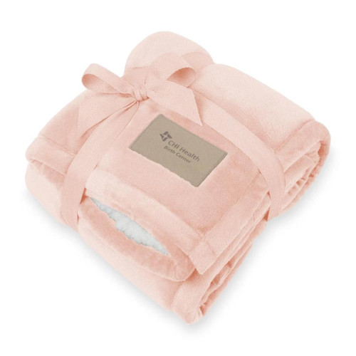 Minkie Sherpa Recycled Polyester Baby Blanket