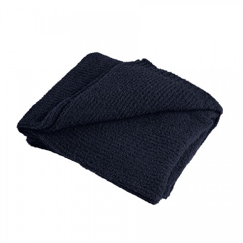 Embroidered Recycled Teddy Throw Blanket