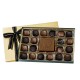 20 Piece Sea Salt Caramel Gift Box with Chocolate Centerpiece