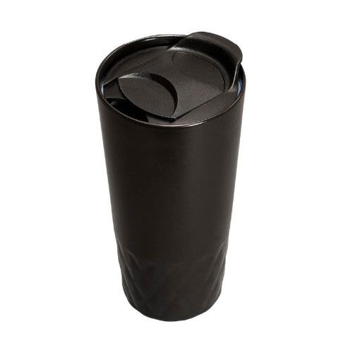 Double-Wall 14oz Ceramic Textured Tumbler