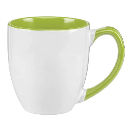 Two-Tone 15oz Ceramic Bistro Mug