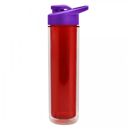 16oz Garyline® Chiller Double-Wall Insulated Bottle with Drink-Thru Lid