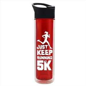 16oz Garyline® Chiller Double-Wall Insulated Bottle with Pop-Up Lid