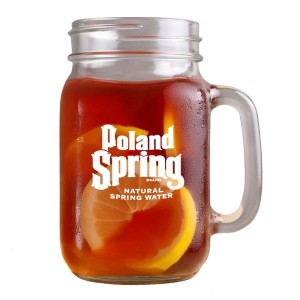 16oz Maplewood Libbey Mason Jar with Handle 16oz Maplewood Libbey Mason Jar with Handle