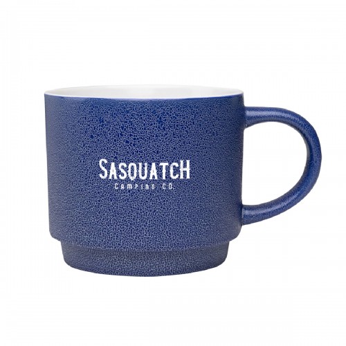 18oz Pebble Grain Textured Ceramic Mug