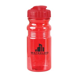 20oz Translucent Sport Bottle With Snap Cap