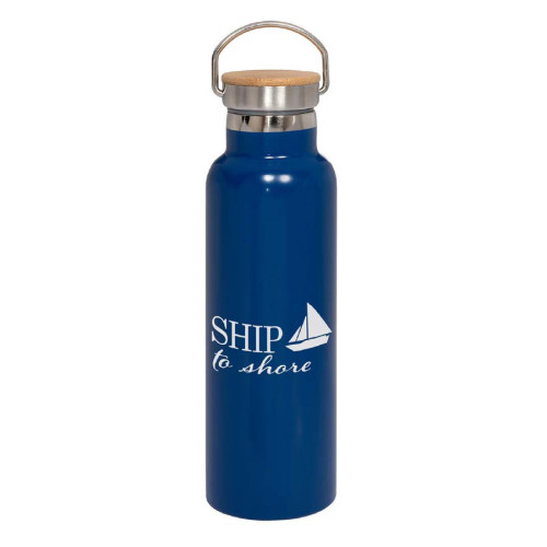 20oz Vacuum Insulated Water Bottle with Bamboo Lid