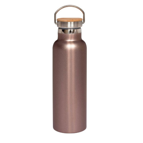 20oz Vacuum Insulated Water Bottle with Bamboo Lid