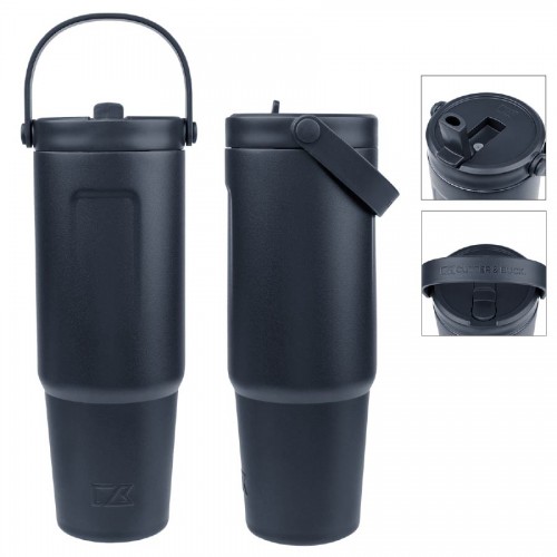 32oz Cutter & Buck® Recycled Stainless Steel Tumbler