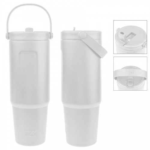 32oz Cutter & Buck® Recycled Stainless Steel Tumbler