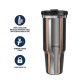 32oz Cutter & Buck® Recycled Stainless Steel Tumbler