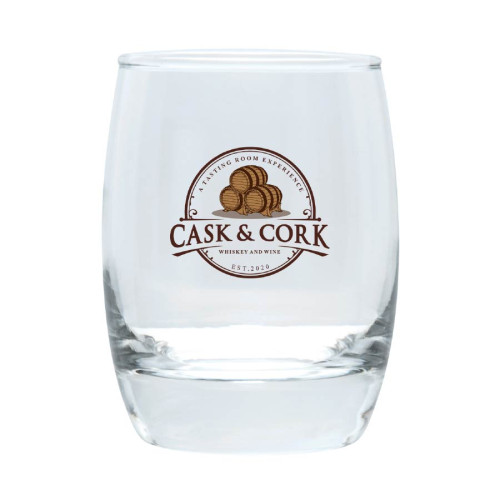 6oz Full Color Whiskey Glass