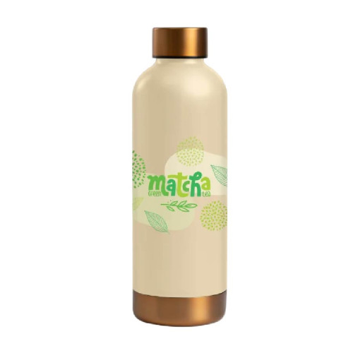 Astrid 18oz Stainless Steel Copper Accent Double-Wall Bottle
