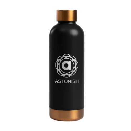Astrid 18oz Stainless Steel Copper Accent Double-Wall Bottle