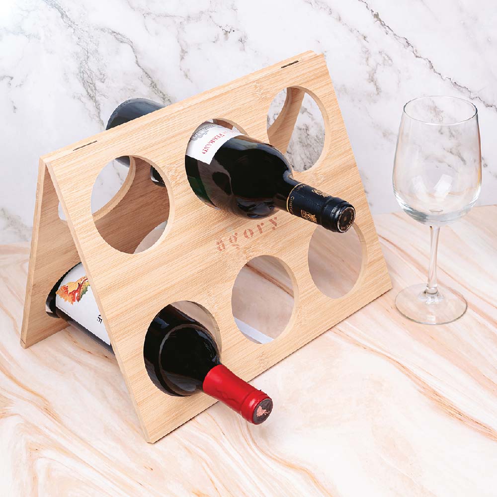 Bamboo Wine Rack