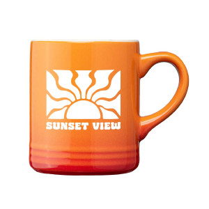 Corin 12oz Ceramic Ombre Silhouette Mug