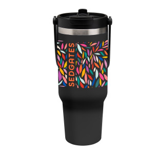 Full Color Peak Intrepid 40oz Recycled Stainless Steel Tumbler
