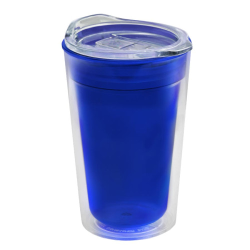 Garyline® 14oz Transparent Tumbler with Slider Lid Garyline® 14oz Transparent Tumbler with Slider Lid