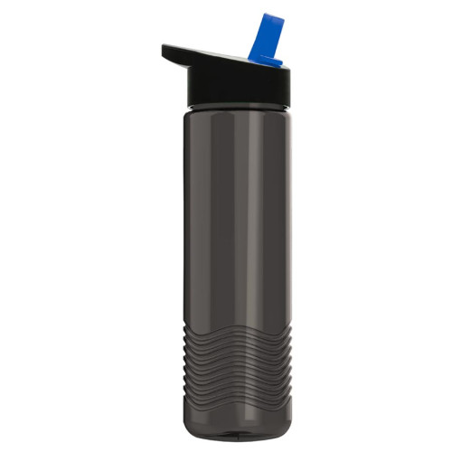Garyline® 24oz Wave Tritan® Bottle with Flip-Straw Lid