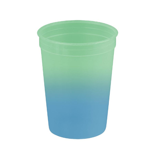 Garyline® Cups-on-the-Go Color-Changing 12oz Stadium Cup Garyline® Cups-on-the-Go Color-Changing 12oz Stadium Cup