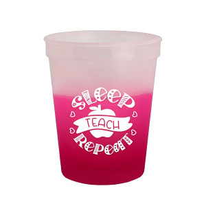 Garyline® Cups-on-the-Go Color-Changing 16oz Stadium Cup