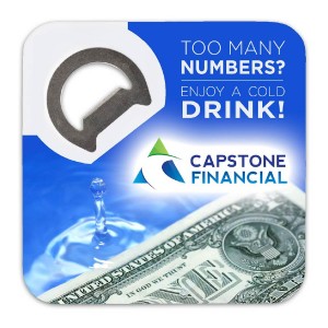 Magnetic Bottle Opener Coaster
