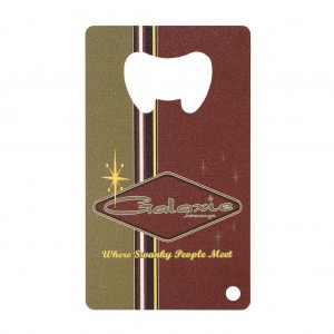 Metal Wallet Size Bottle Opener