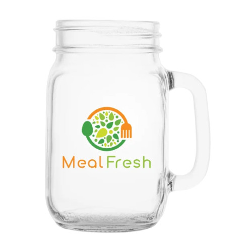 Root 16oz Handled Jar Glass