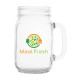 Root 16oz Handled Jar Glass