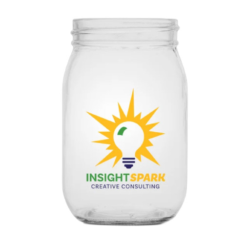 Root 16oz Jar Glass