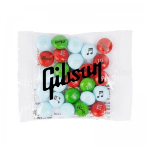 3/4 oz Personalized M&M'S® in Clear Favor Pack with One Color Print on Pack