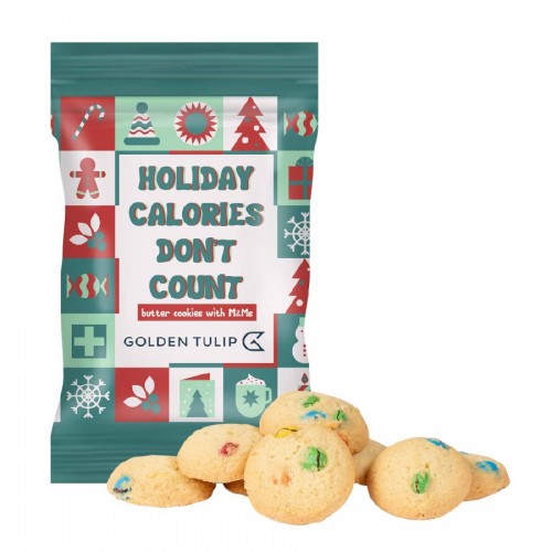 4 oz Bite Size M&M's® Cookies