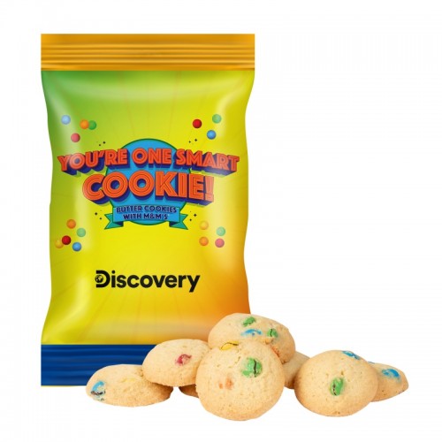 4 oz Bite Size M&M's® Cookies