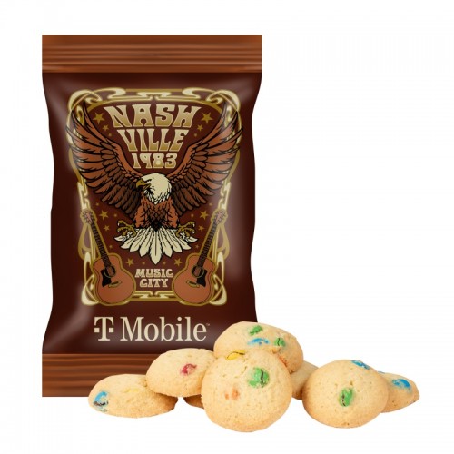 4 oz Bite Size M&M's® Cookies
