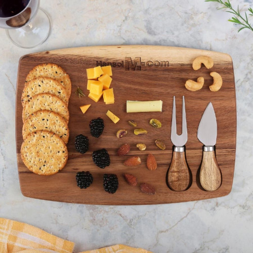 Acacia Cheese Board Set Acacia Cheese Board Set