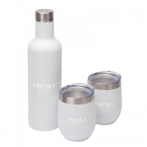 Bliss Wine Bottle & 2 Tumbler Gift Set Bliss Wine Bottle & 2 Tumbler Gift Set