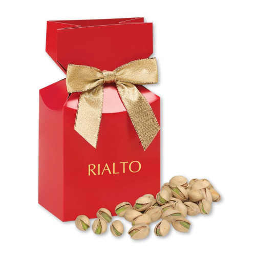 California Pistachios in Gift Box with Bow