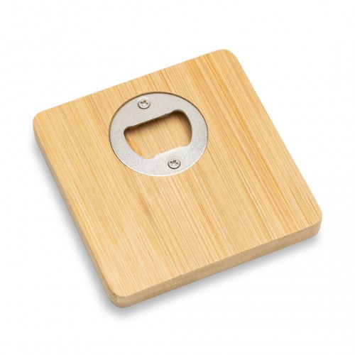 Celadon Coaster with Bottle Opener Celadon Coaster with Bottle Opener